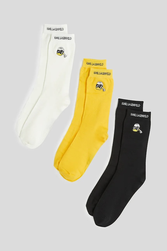 Набор из 3 носков kl x disney Karl Lagerfeld, желтый
Набор из 3 носков kl x disney Karl Lagerfeld, желтый
