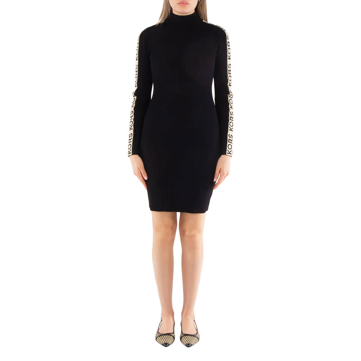 Платье с длинным рукавом и логотипом Michael Kors, размер XS, черный
Платье с длинным рукавом и логотипом Michael Kors, размер XS, черный