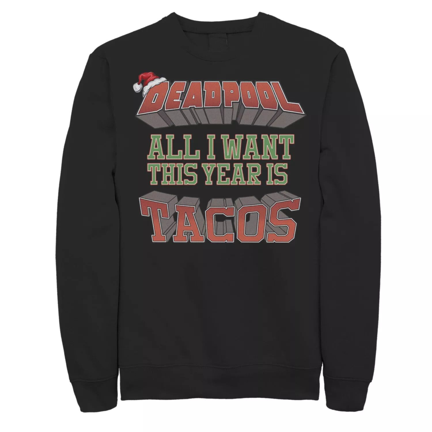 Мужской свитшот Deadpool All I Want Is Tacos Marvel
Мужской свитшот Deadpool All I Want Is Tacos Marvel