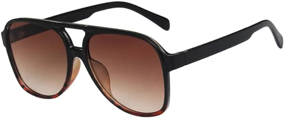 Модные женские солнцезащитные очки в стиле ретро, мужские синие и желтые, с защитой от УФ-излучения UV400, трендовые солнцезащитные очки UUPTTPL, Black Leopard Tea
Модные женские солнцезащитные очки в стиле ретро, мужские синие и желтые, с защитой от УФ-излучения UV400, трендовые солнцезащитные очки UUPTTPL, Black Leopard Tea