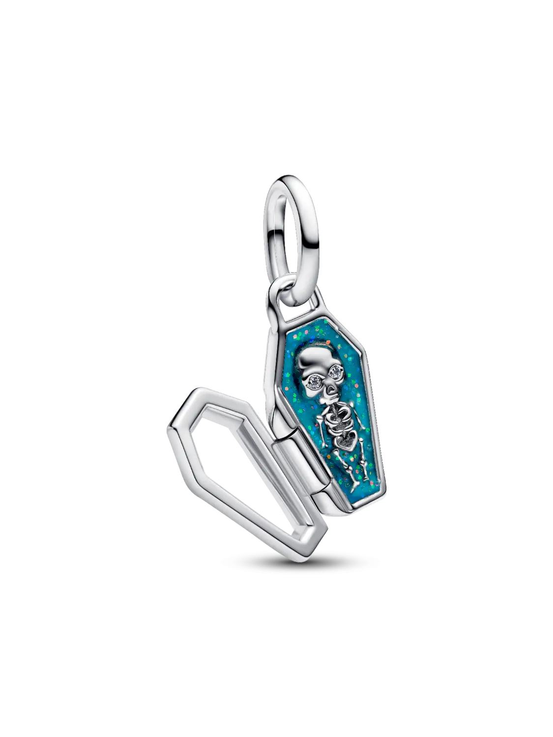 Шарм Pandora Openable Glow-in-the-dark Coffin, серебро 925 пробы
Шарм Pandora Openable Glow-in-the-dark Coffin, серебро 925 пробы