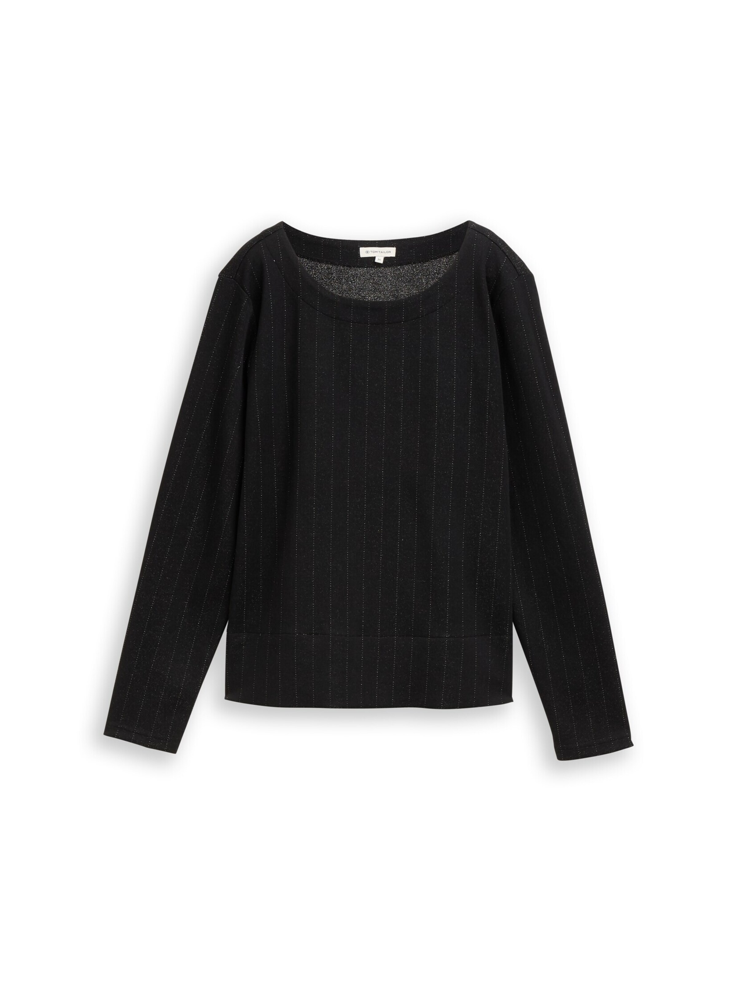 TOM TAILOR Лонгслив в черном цвете
TOM TAILOR Лонгслив в черном цвете