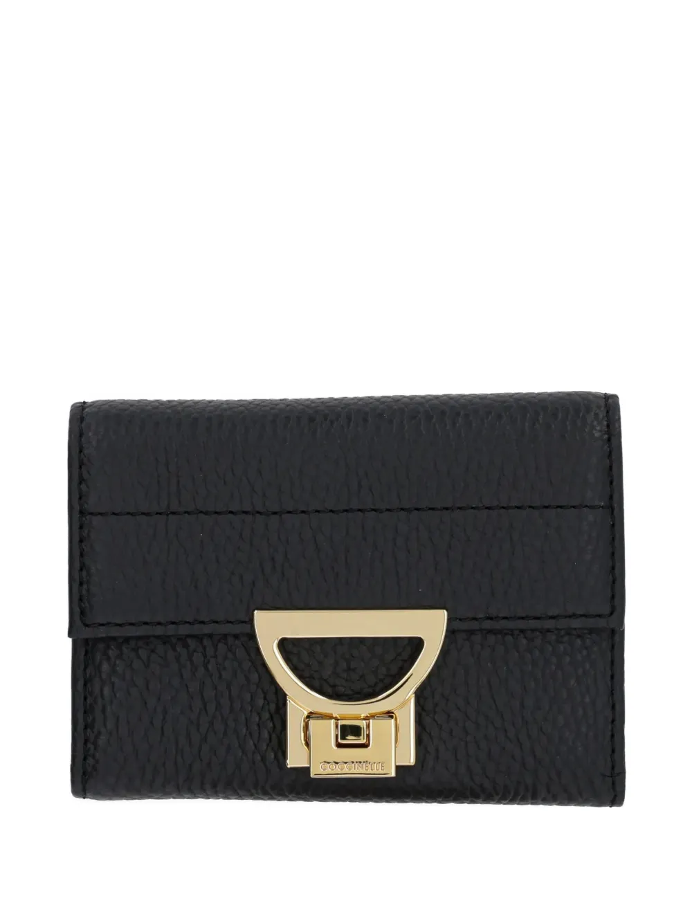 Кошелек с логотипом на пластине Coccinelle, черный
Кошелек с логотипом на пластине Coccinelle, черный