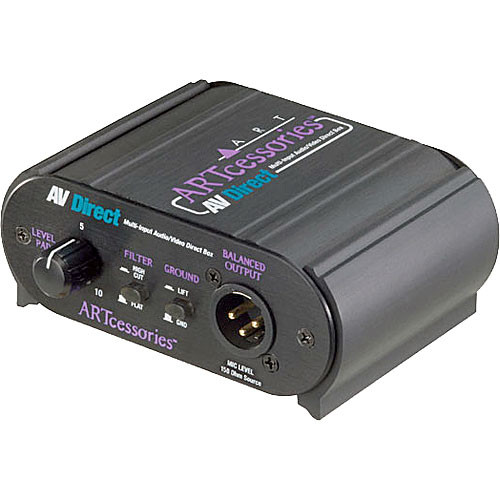 Директ-бокс ART AV Direct Multi-Input Audio Direct Box AVDIBOX
Директ-бокс ART AV Direct Multi-Input Audio Direct Box AVDIBOX