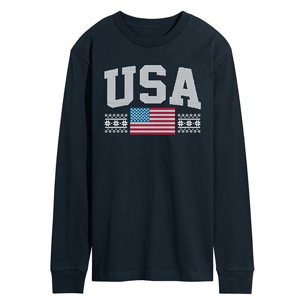 Мужская футболка с длинным рукавом и зимним спортивным принтом Licensed Character, Navy
Мужская футболка с длинным рукавом и зимним спортивным принтом Licensed Character, Navy