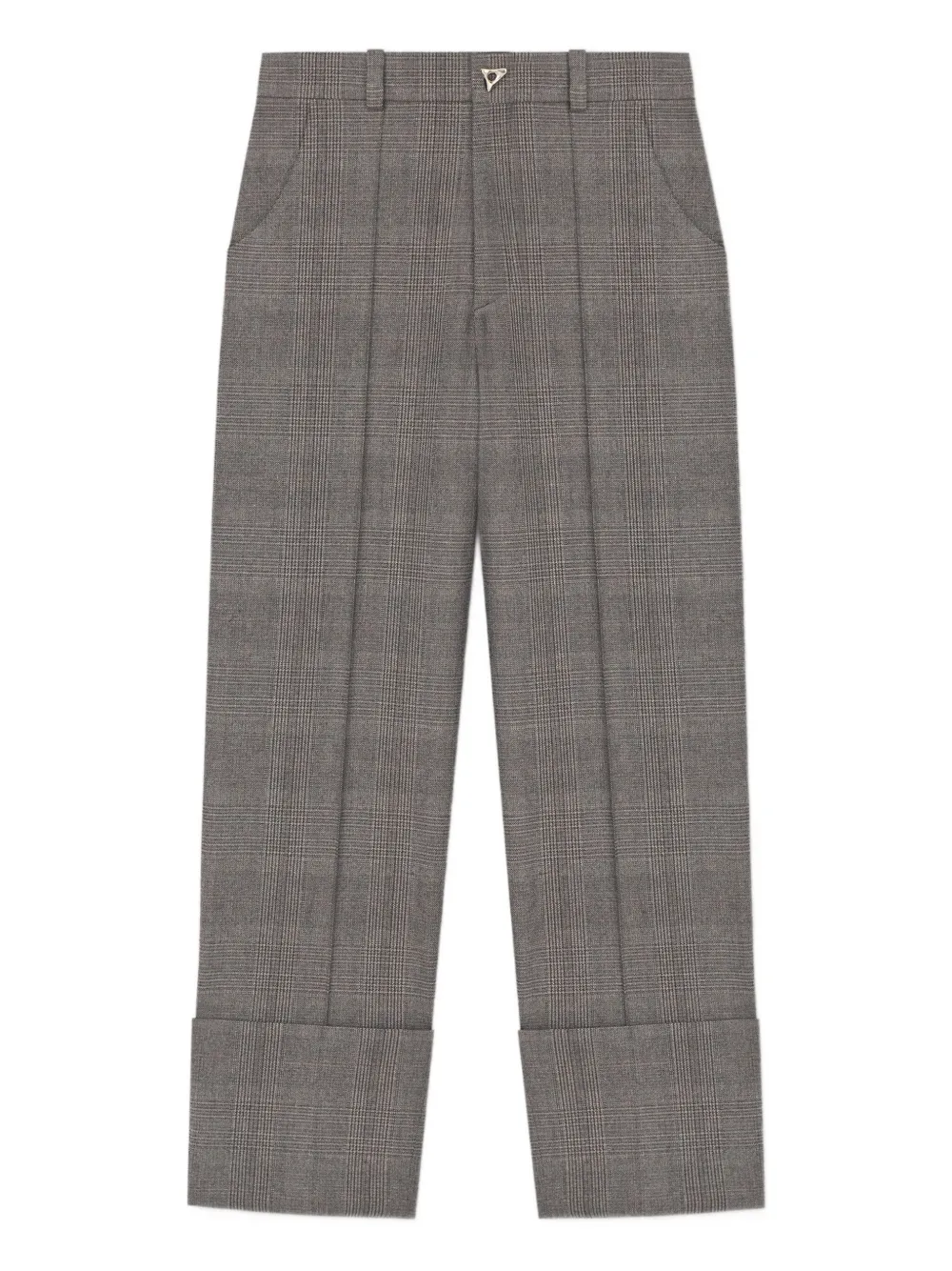 Клетчатые брюки с манжетами Aeron, серый
Клетчатые брюки с манжетами Aeron, серый