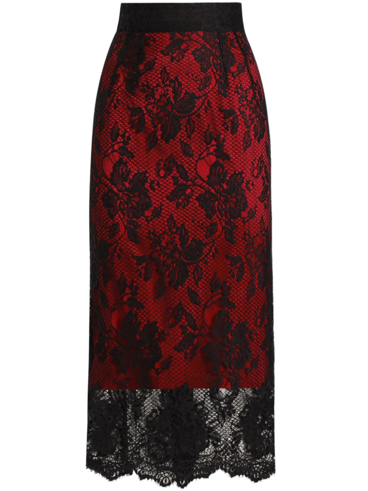 Dolce & Gabbana гипюровая юбка миди, черный
Dolce & Gabbana гипюровая юбка миди, черный