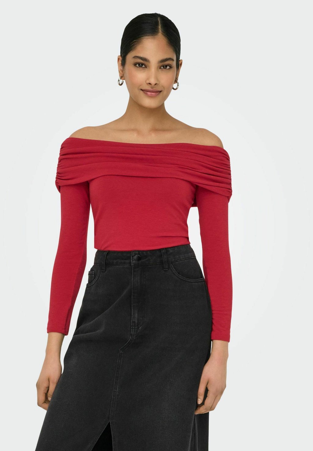 Футболка с длинным рукавом ONLY, красный
Футболка с длинным рукавом ONLY, красный