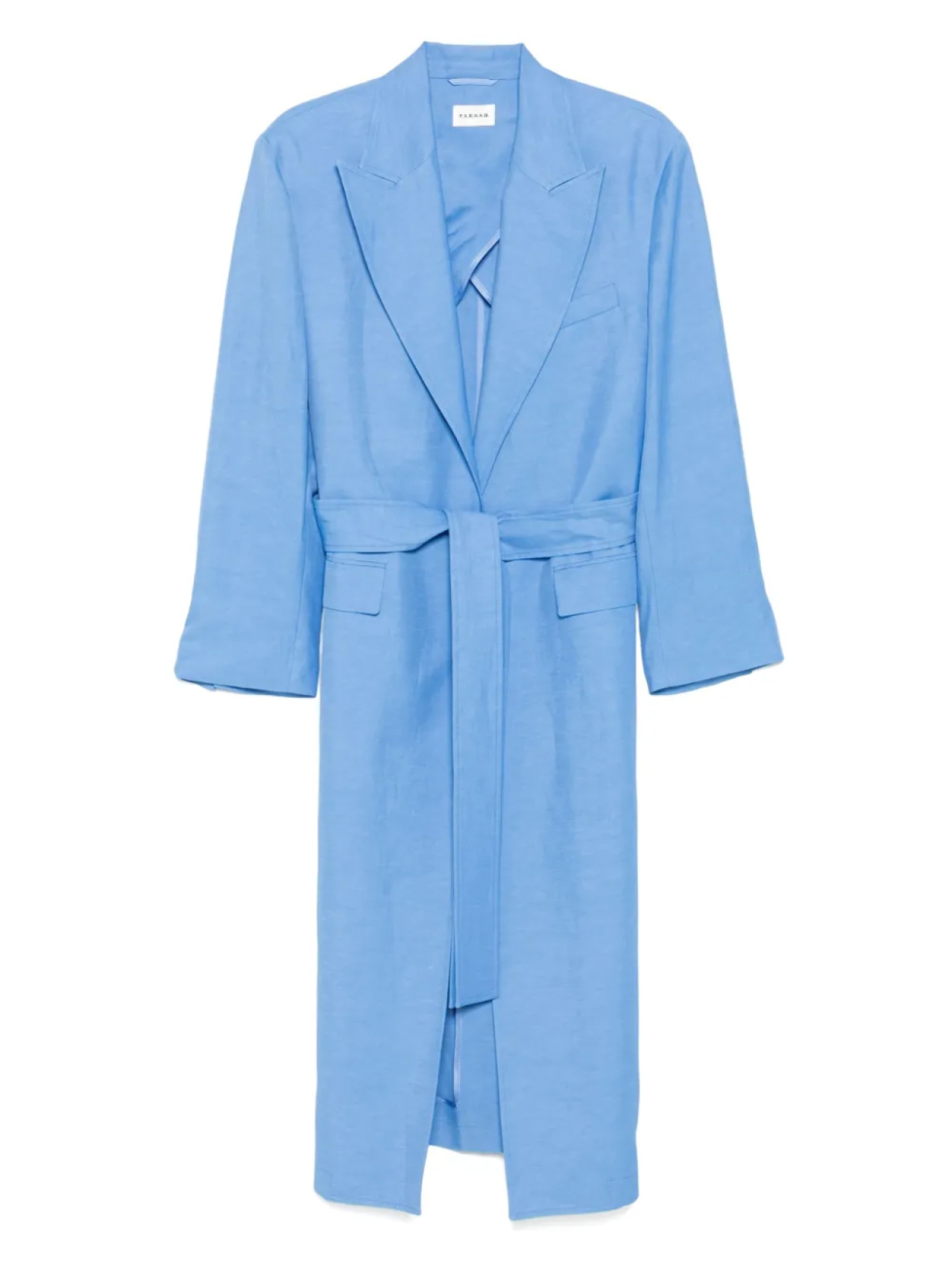 Пальто с поясом P.A.R.O.S.H., синий
Пальто с поясом P.A.R.O.S.H., синий