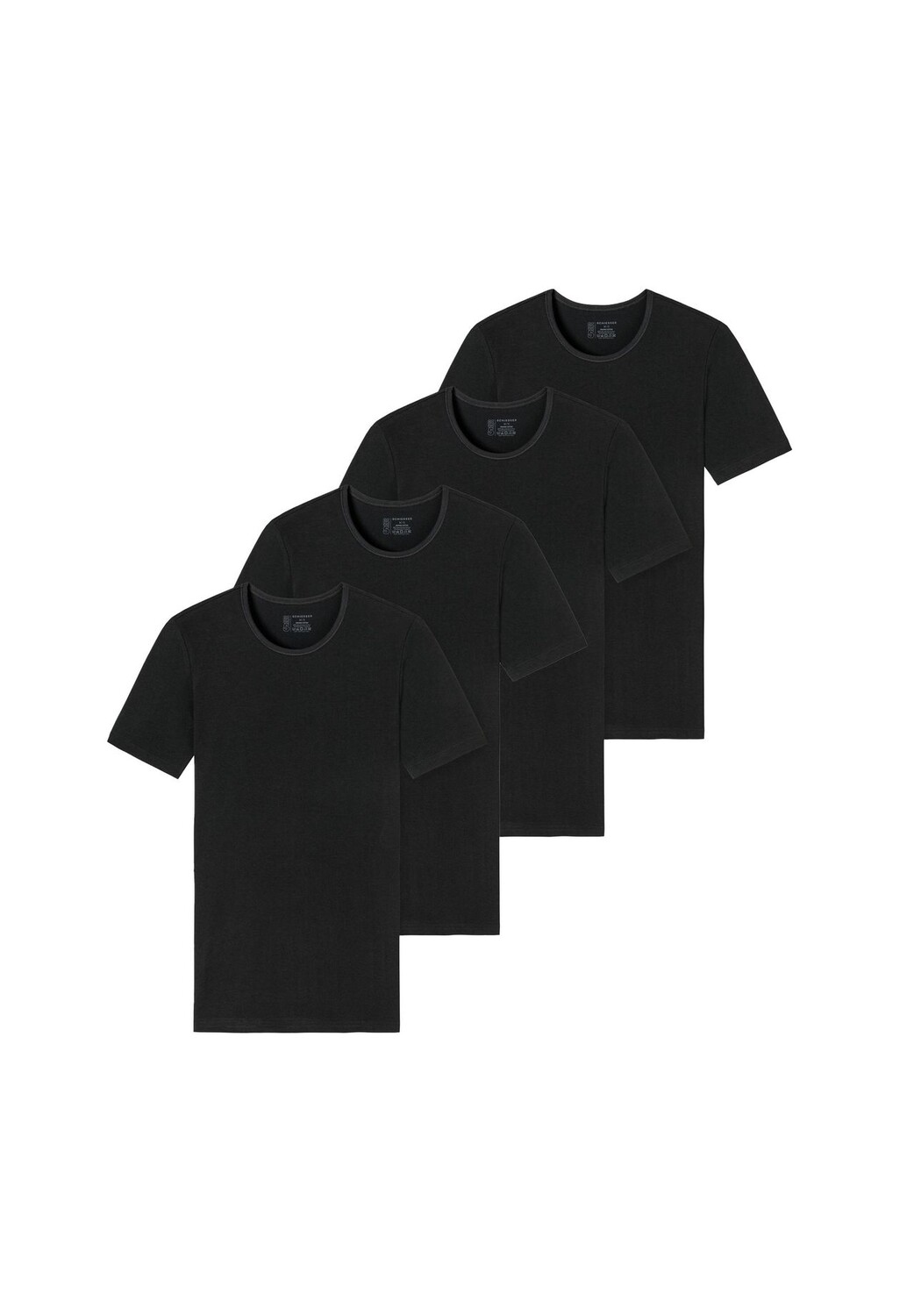 Комплект мужских футболок, 4 шт, серия "95/5", круглый вырез, S-XXL SCHIESSER, черный
Комплект мужских футболок, 4 шт, серия "95/5", круглый вырез, S-XXL SCHIESSER, черный