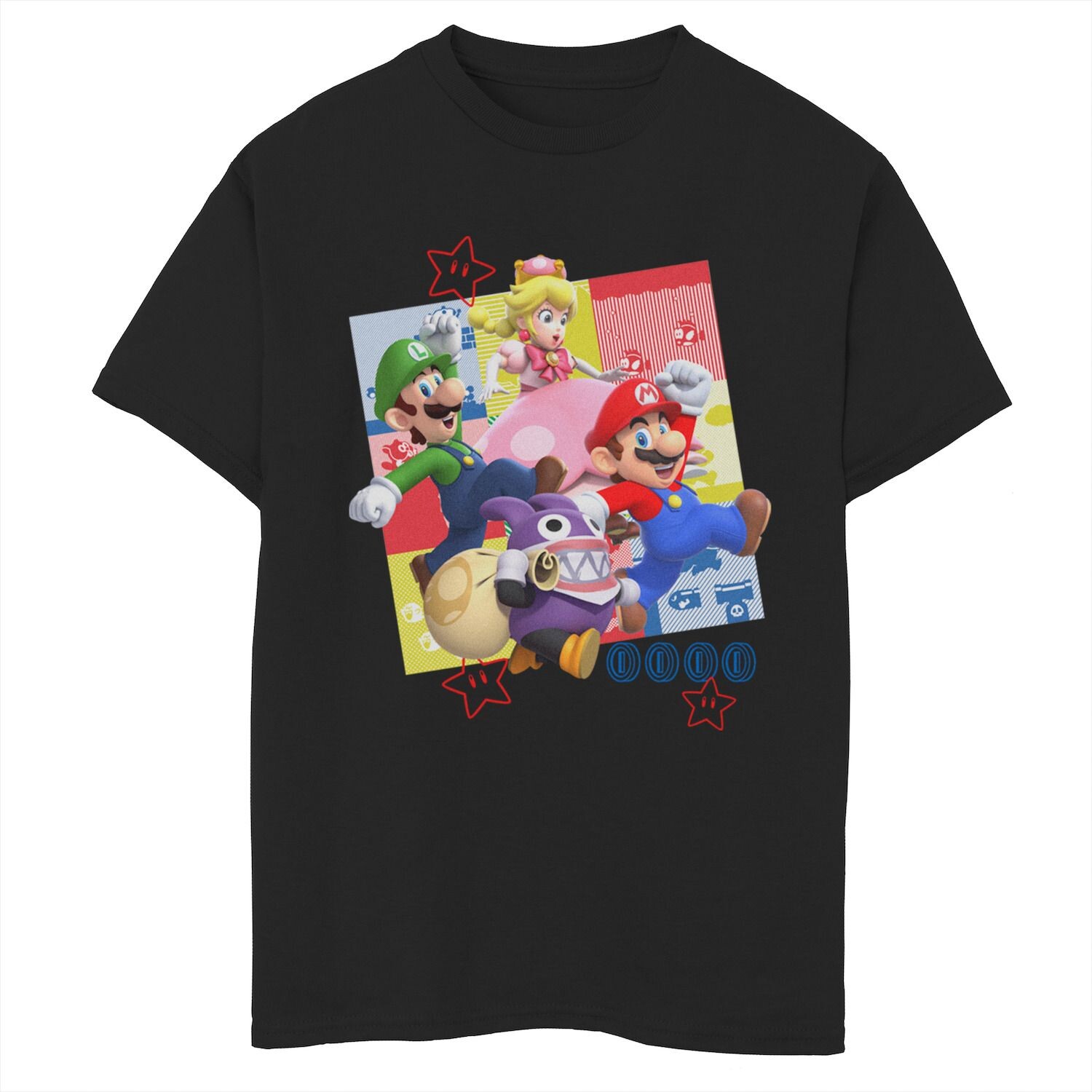 Футболка с коллажем и графическим рисунком Nintendo Super Mario для мальчиков 8–20 лет Licensed Character
Футболка с коллажем и графическим рисунком Nintendo Super Mario для мальчиков 8–20 лет Licensed Character