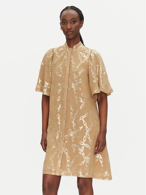 Платье-рубашка loose fit Philly BBW4552 Bruuns Bazaar, бежевый
Платье-рубашка loose fit Philly BBW4552 Bruuns Bazaar, бежевый