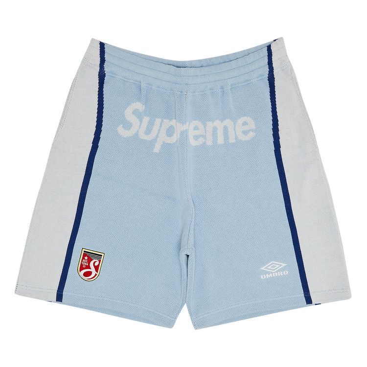 Шорты Supreme x Umbro Knit Soccer Short, Light Blue
Шорты Supreme x Umbro Knit Soccer Short, Light Blue