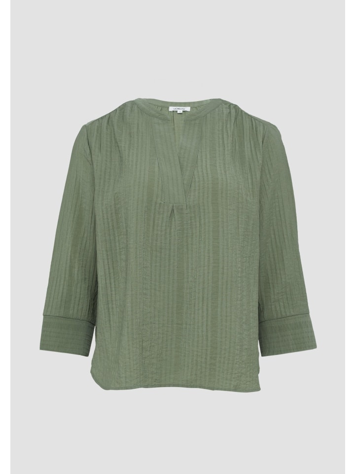 Блузка 7369_оливково-зеленого цвета s.Oliver
Блузка 7369_оливково-зеленого цвета s.Oliver