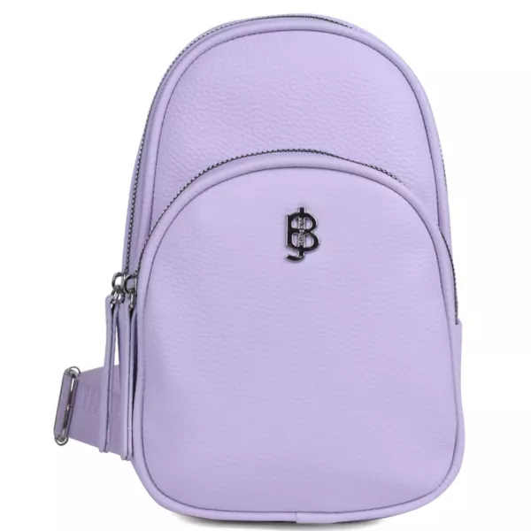 Сумка-слинг из веганской кожи Julia Buxton, сиреневый
Сумка-слинг из веганской кожи Julia Buxton, сиреневый