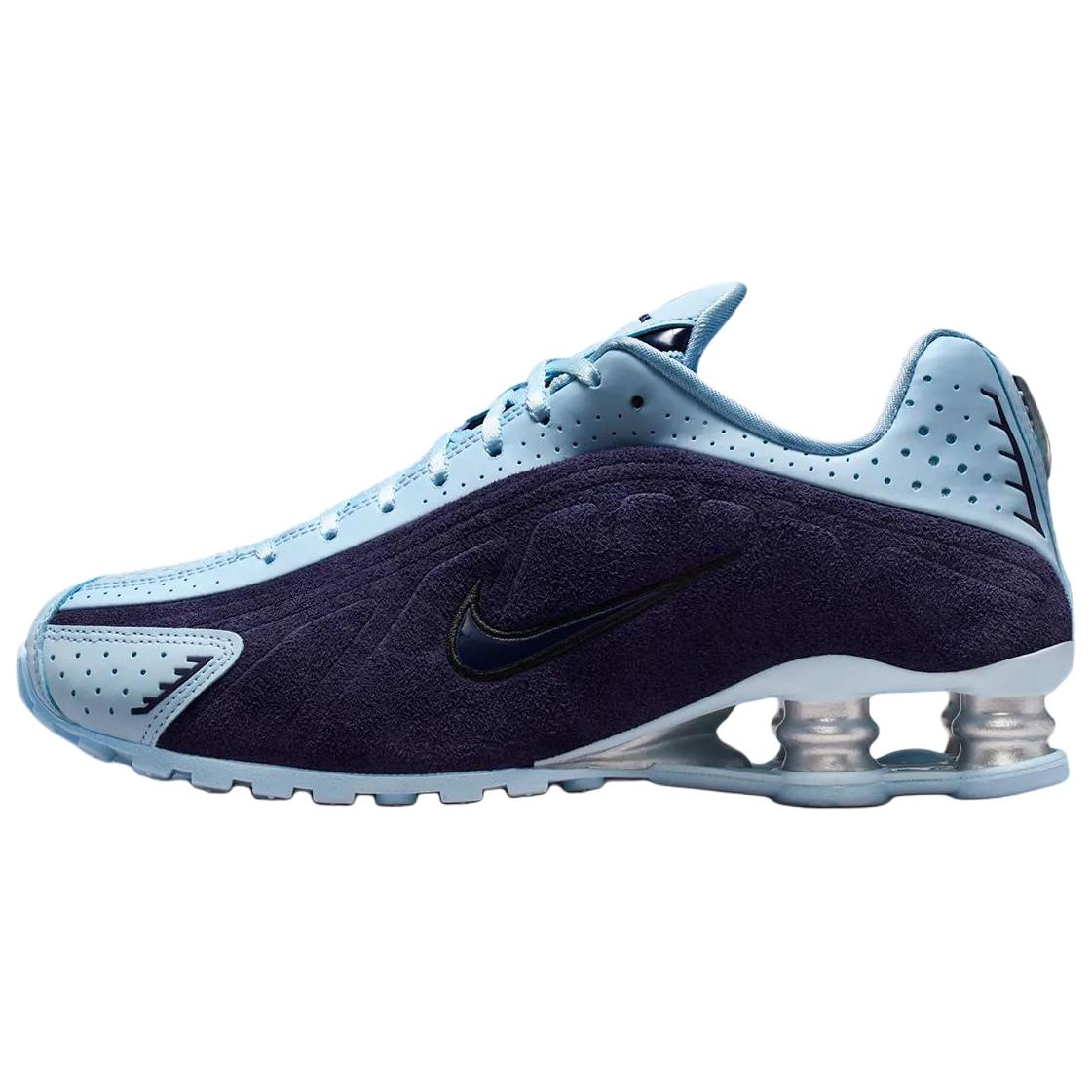 Nike Женские дышащие кроссовки Shox R4 Blue
Nike Женские дышащие кроссовки Shox R4 Blue