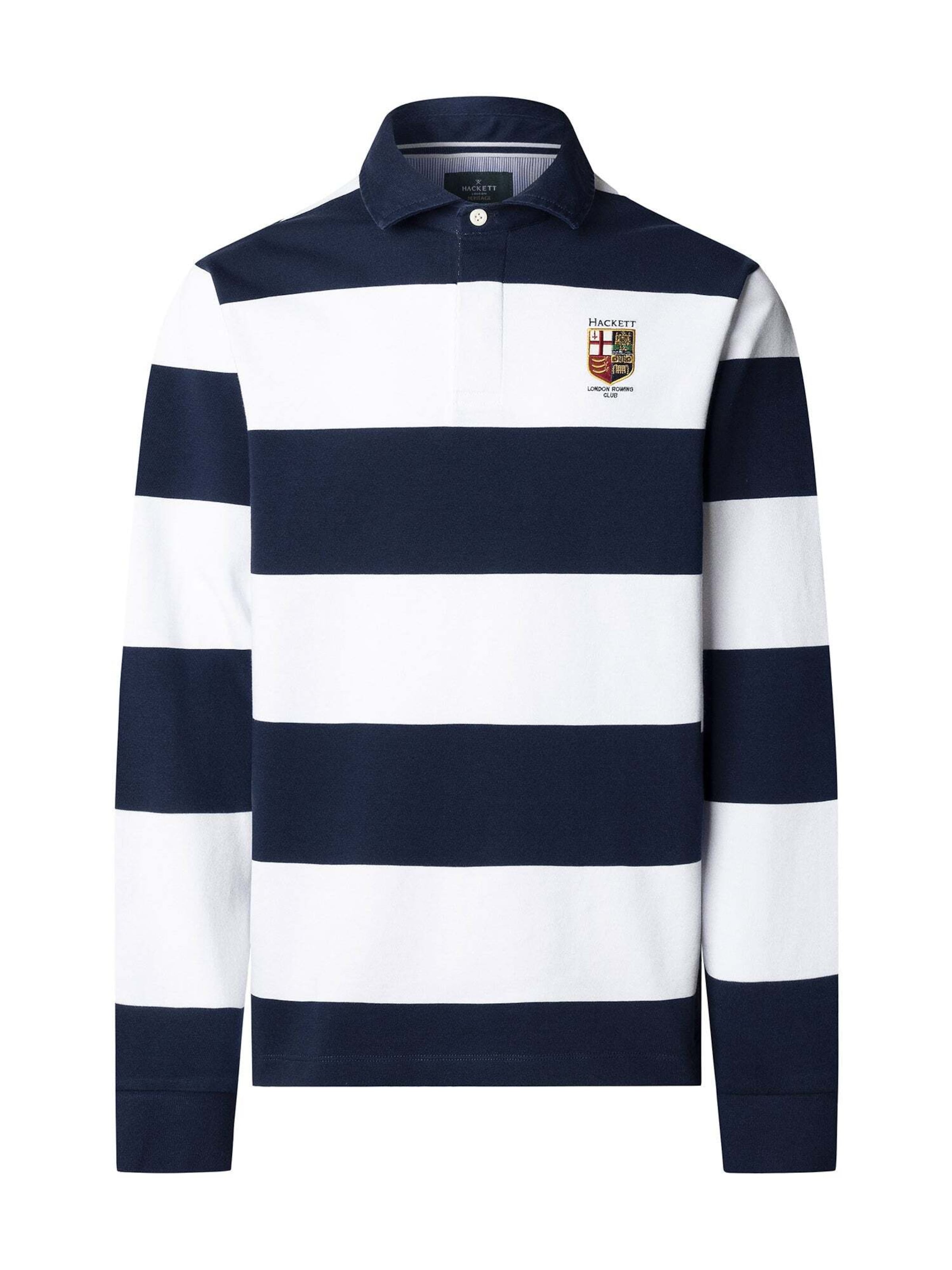 Hackett London Футболка 'Heritage' в цвете Navy, White
Hackett London Футболка 'Heritage' в цвете Navy, White