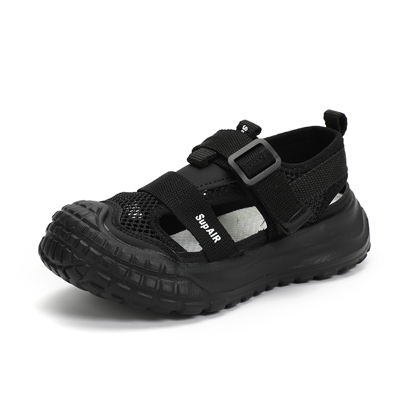 Детские сандалии с амортизацией, износостойкие, с отскоком, дышащие, с низким верхом, с антиударной подошвой Marcolor, черный
Детские сандалии с амортизацией, износостойкие, с отскоком, дышащие, с низким верхом, с антиударной подошвой Marcolor, черный