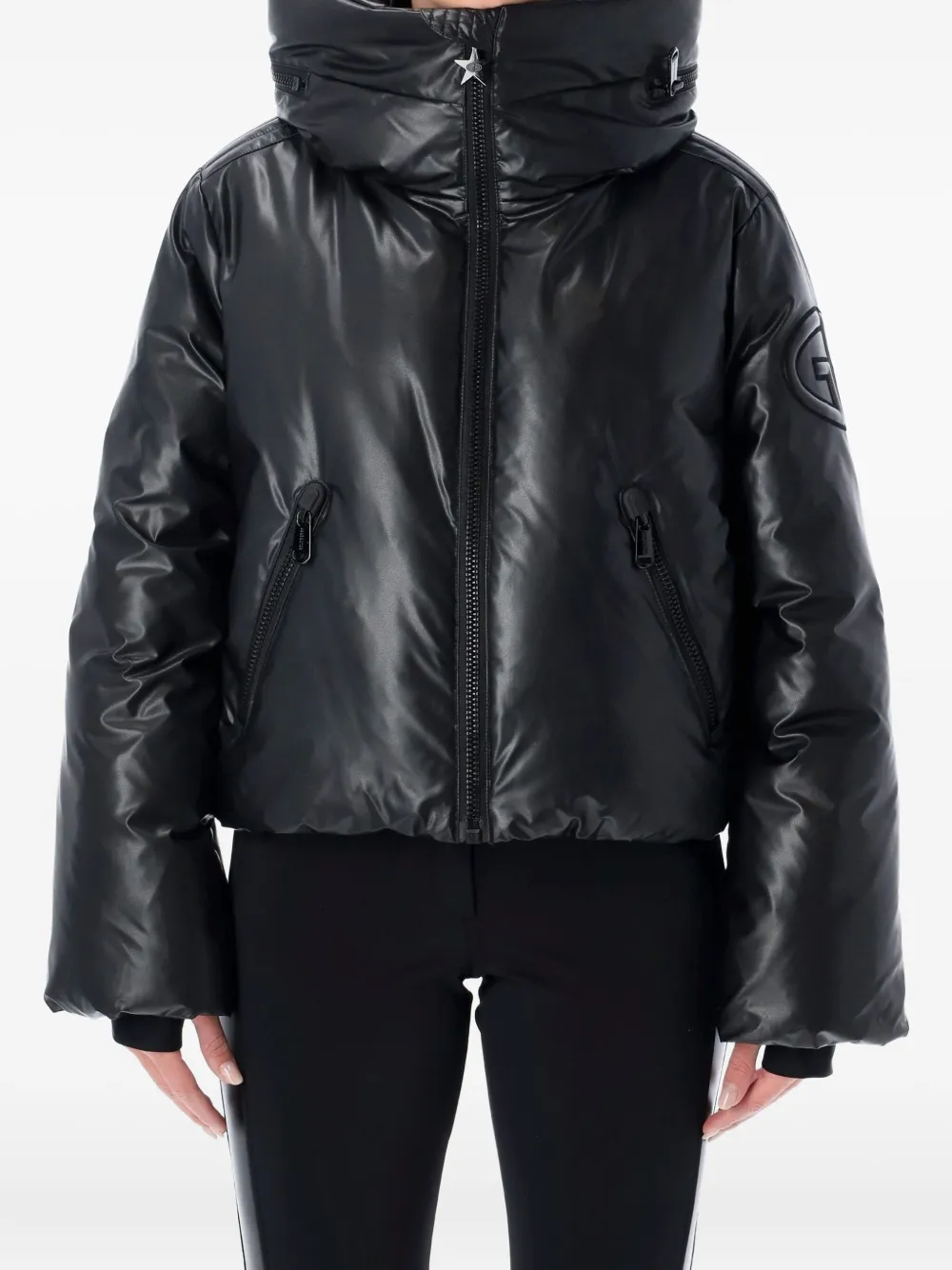 Пуховик на молнии Goldbergh, черный
Пуховик на молнии Goldbergh, черный