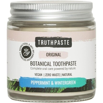 Оригинальная натуральная зубная паста Zero Waste с нимом и алоэ вера 100 мл, Truthpaste
Оригинальная натуральная зубная паста Zero Waste с нимом и алоэ вера 100 мл, Truthpaste