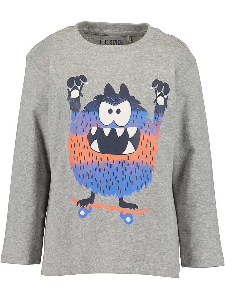 Рубашка с длинным рукавом Blue Seven, серый
Рубашка с длинным рукавом Blue Seven, серый