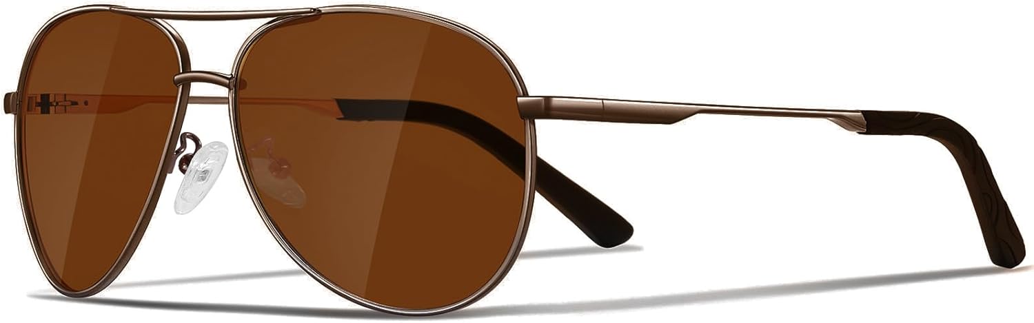 Солнцезащитные очки для мужчин, поляризованные, авиаторские, для мужчин и женщин, для рыбалки, вождения, с металлической оправой и защитой от УФ-излучения UV400 phikttu, Tea Frame Tea Lens
Солнцезащитные очки для мужчин, поляризованные, авиаторские, для мужчин и женщин, для рыбалки, вождения, с металлической оправой и защитой от УФ-излучения UV400 phikttu, Tea Frame Tea Lens