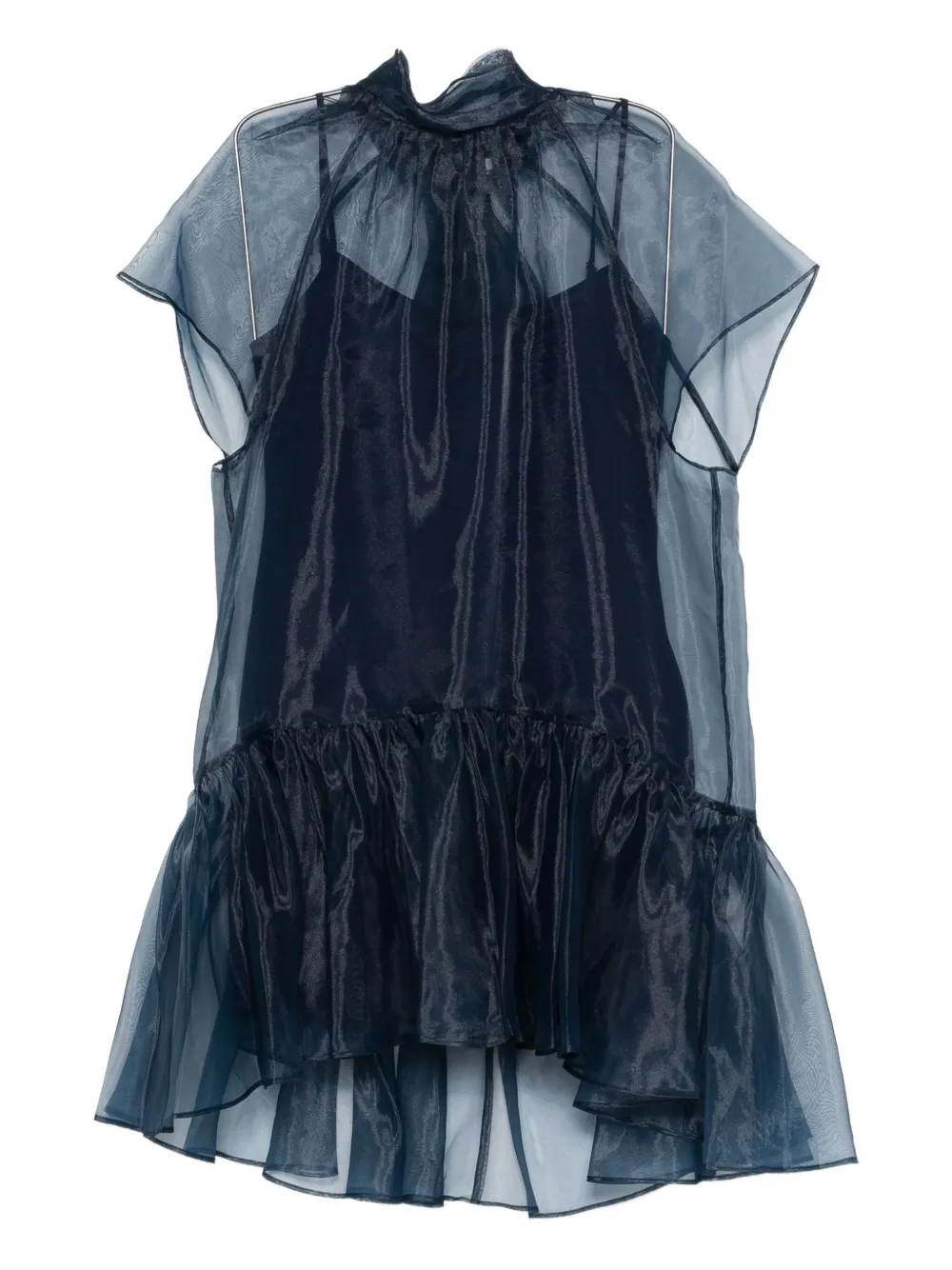 Мини-платье с оборками Beaux Simkhai, синий
Мини-платье с оборками Beaux Simkhai, синий