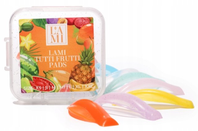 Lami Lashes ролики для ламинирования ресниц TUTTI FRUTTI Подушечки 6 пар подъемные Project Lashes
Lami Lashes ролики для ламинирования ресниц TUTTI FRUTTI Подушечки 6 пар подъемные Project Lashes