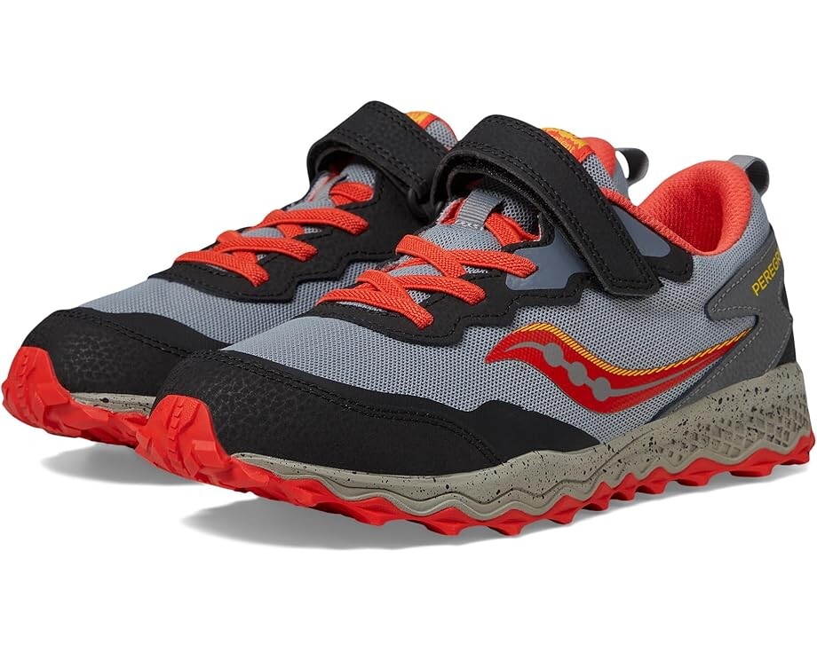 Кроссовки Saucony Kids Peregrine Shield KDZ A/C Sneakers, цвет Grey/Red/Yellow
Кроссовки Saucony Kids Peregrine Shield KDZ A/C Sneakers, цвет Grey/Red/Yellow