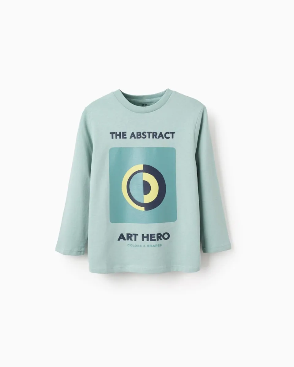 Детская футболка 100% хлопок с принтом на груди Zippy, светло-зеленый
Детская футболка 100% хлопок с принтом на груди Zippy, светло-зеленый