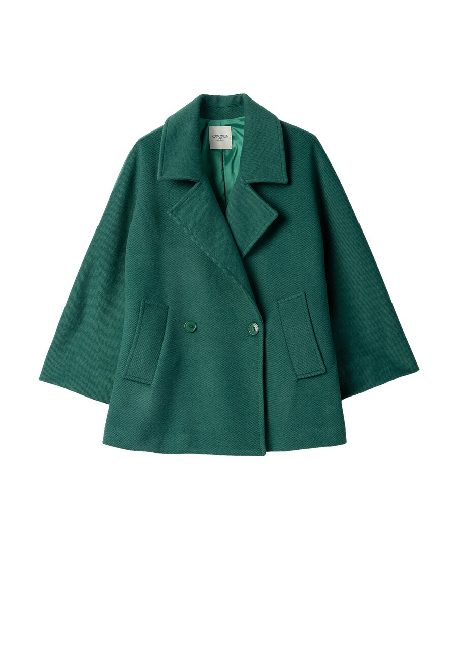 Пальто межсезонное Camomilla Italia Cleope, темно-зеленый
Пальто межсезонное Camomilla Italia Cleope, темно-зеленый