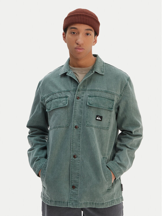 Джинсовая рубашка oversize Mohab Washed Twill EQYWT04654 Quiksilver, зеленый
Джинсовая рубашка oversize Mohab Washed Twill EQYWT04654 Quiksilver, зеленый