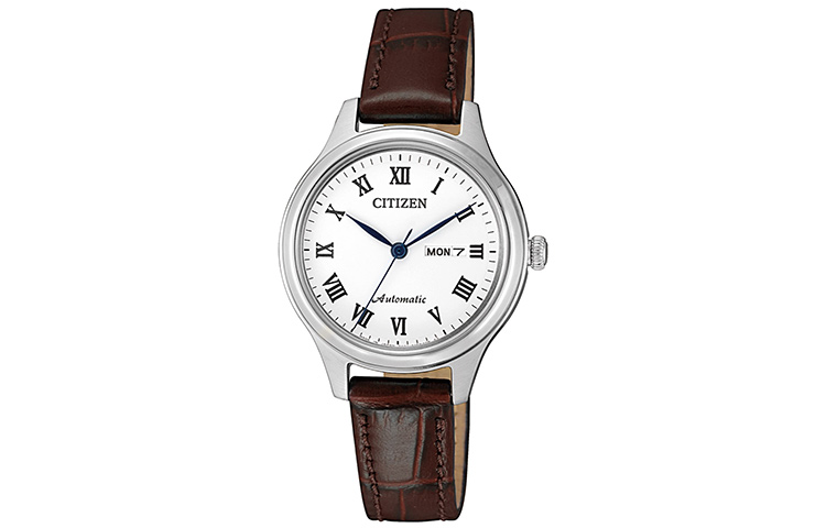 CITIZEN Часы Automatic Mechanical Movement Cowhide Strap Watch Women's Watch White Dial, White Dial
CITIZEN Часы Automatic Mechanical Movement Cowhide Strap Watch Women's Watch White Dial, White Dial