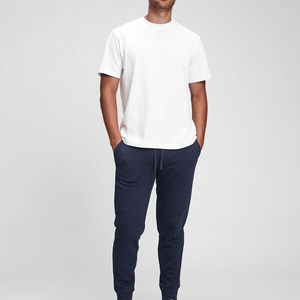 Флисовые джоггеры с вышитым логотипом Gap, синий
Флисовые джоггеры с вышитым логотипом Gap, синий