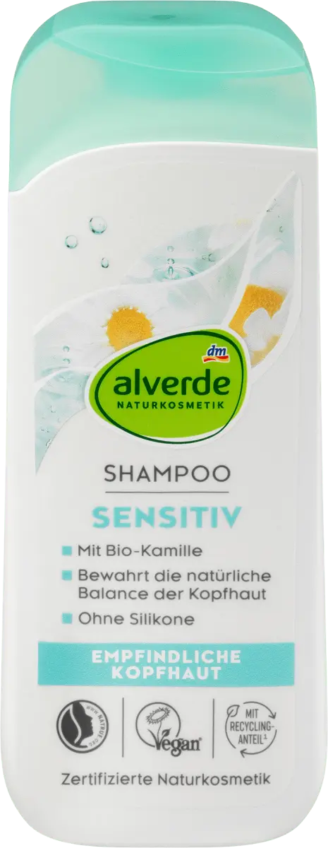 Шампунь Sensitive Органическая Ромашка 200мл alverde NATURKOSMETIK
Шампунь Sensitive Органическая Ромашка 200мл alverde NATURKOSMETIK