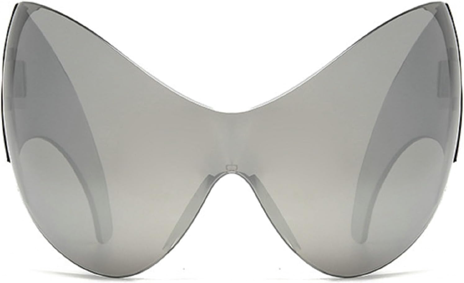 Модные супербольшие солнцезащитные очки «кошачий глаз» в стиле Y2K для женщин, винтажные солнцезащитные очки-маска в стиле «цельный щит», мужские солнцезащитные очки в стиле хип-хоп mincl, Silver
Модные супербольшие солнцезащитные очки «кошачий глаз» в стиле Y2K для женщин, винтажные солнцезащитные очки-маска в стиле «цельный щит», мужские солнцезащитные очки в стиле хип-хоп mincl, Silver