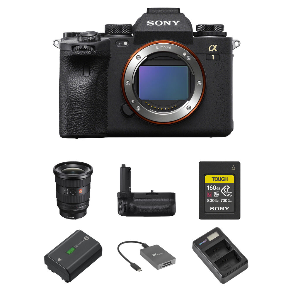 Беззеркальная камера Sony a1 Mirrorless Camera with 16-35mm f/2.8 II Lens and
Беззеркальная камера Sony a1 Mirrorless Camera with 16-35mm f/2.8 II Lens and