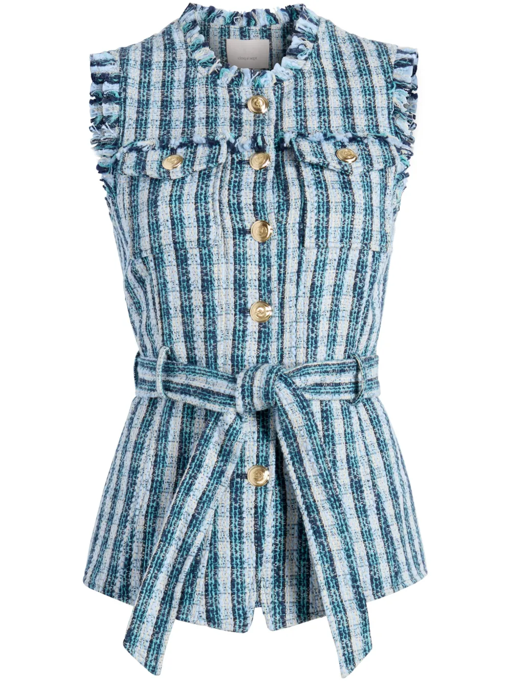 Жилет Reenee Cinq A Sept, синий
Жилет Reenee Cinq A Sept, синий