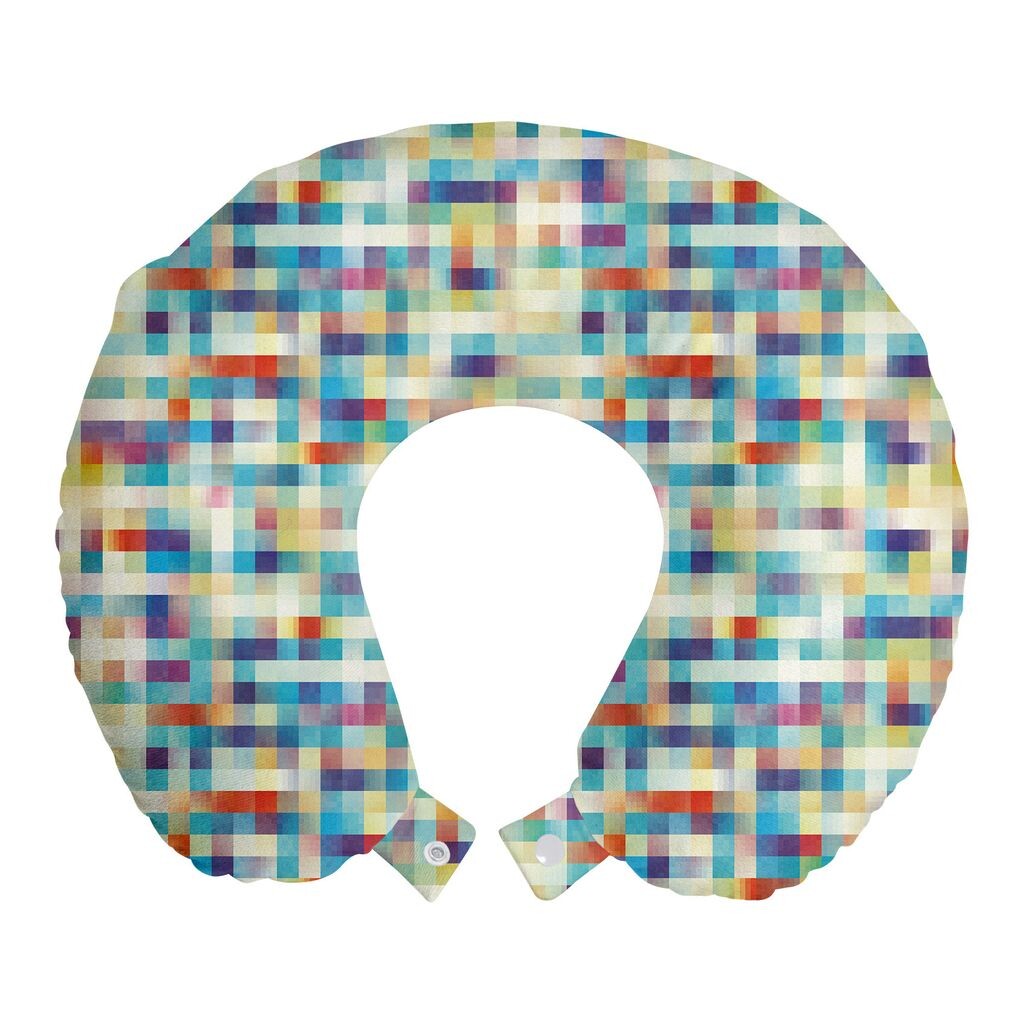 ABAKUHAUS Modern Travel Pillow Neck Support, разноцветные низкополигональные квадраты, предметы из пенопласта для путешествий в самолетах и автомобилях, 30x30 см, разноцветные
ABAKUHAUS Modern Travel Pillow Neck Support, разноцветные низкополигональные квадраты, предметы из пенопласта для путешествий в самолетах и автомобилях, 30x30 см, разноцветные