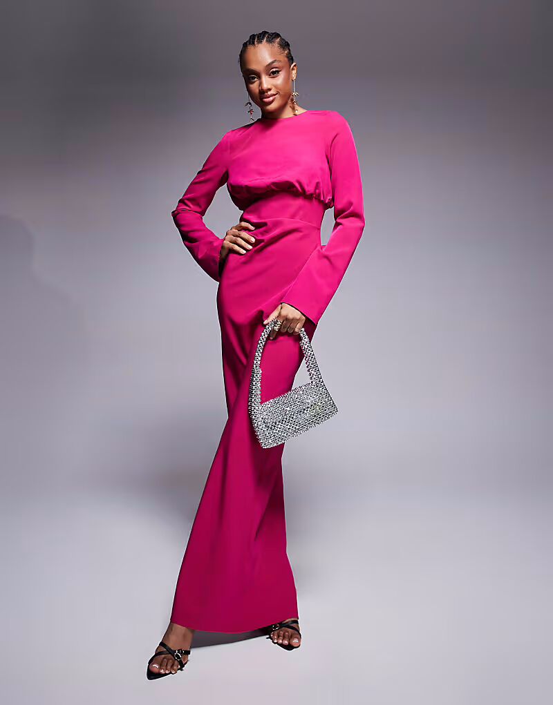 ASOS DESIGN Высокое структурированное платье макси с длинными рукавами и сборкой на бюсте розового цвета ASOS Tall
ASOS DESIGN Высокое структурированное платье макси с длинными рукавами и сборкой на бюсте розового цвета ASOS Tall