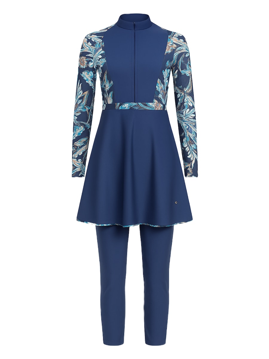 Платье-купальник C&City, голубой/темно-синий
Платье-купальник C&City, голубой/темно-синий