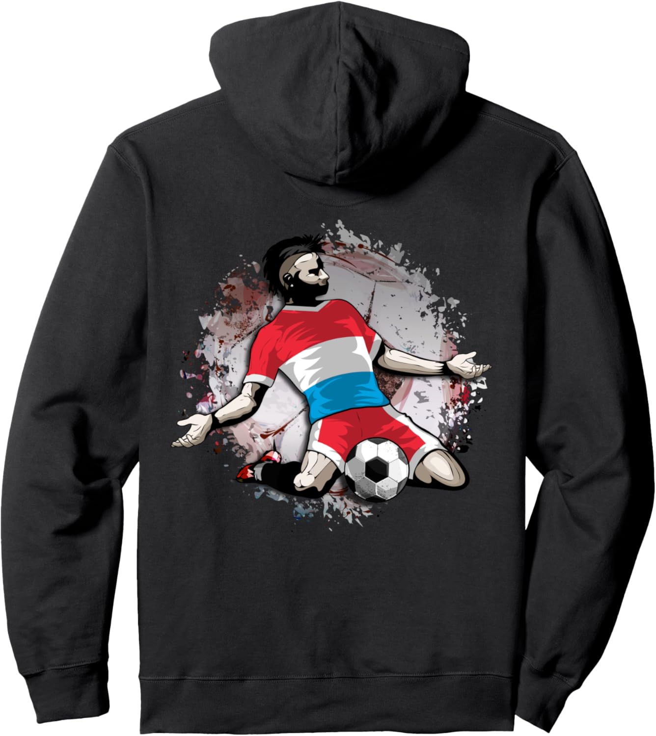 Футбол Люксембурга, флаг Люксембурга - Толстовка с изображением футбольного флага Люксембурга Teeisle Luxembourg Football, черный
Футбол Люксембурга, флаг Люксембурга - Толстовка с изображением футбольного флага Люксембурга Teeisle Luxembourg Football, черный