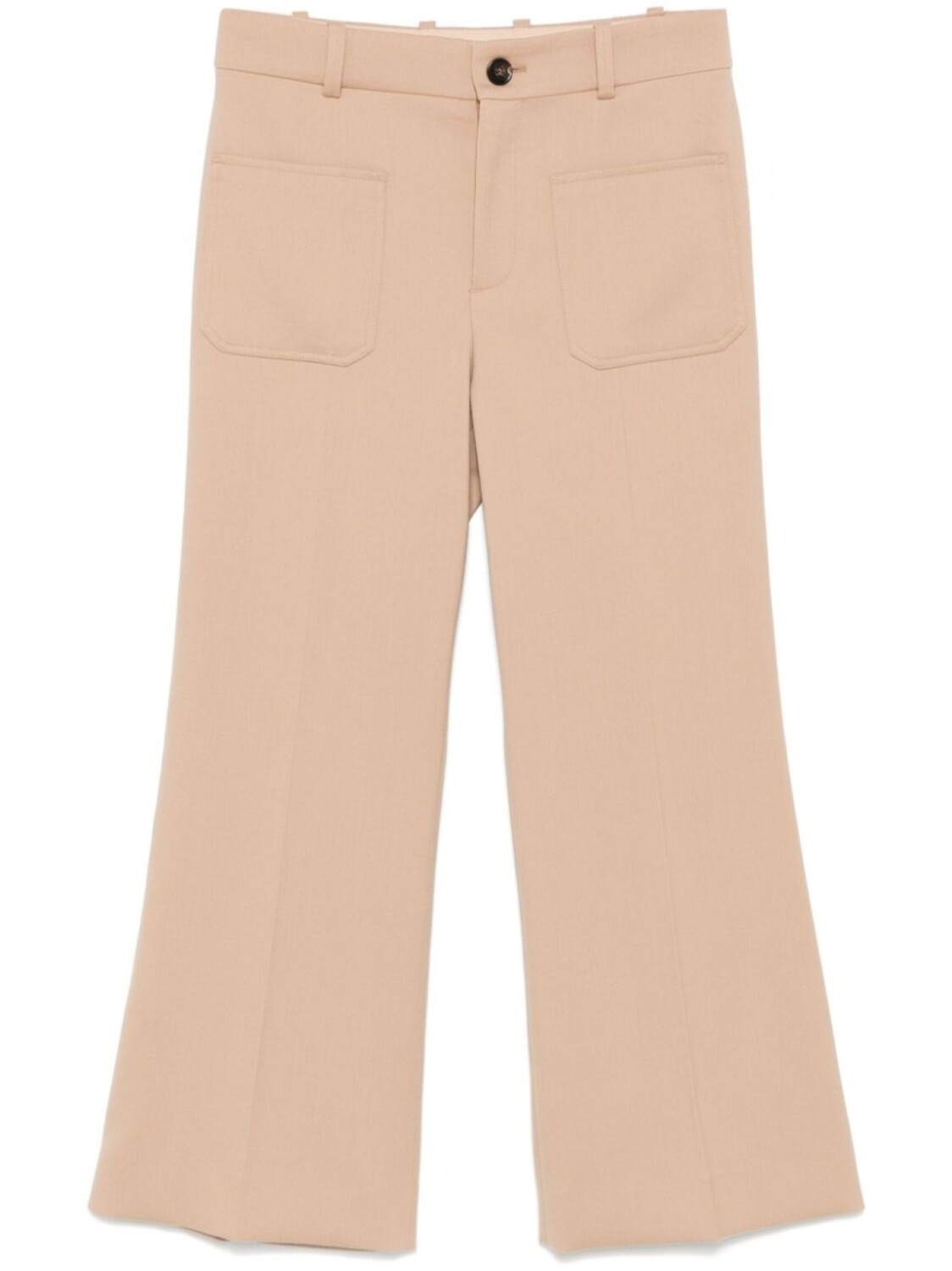 Укороченные брюки Chloé, коричневый
Укороченные брюки Chloé, коричневый