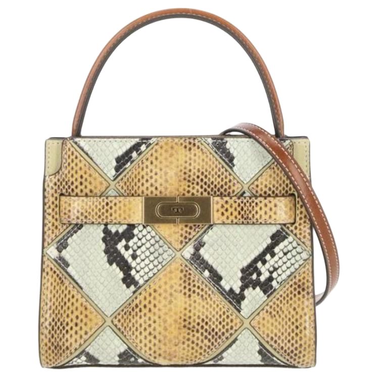 TORY BURCH Кожаная сумка через плечо с тиснением 
TORY BURCH Кожаная сумка через плечо с тиснением