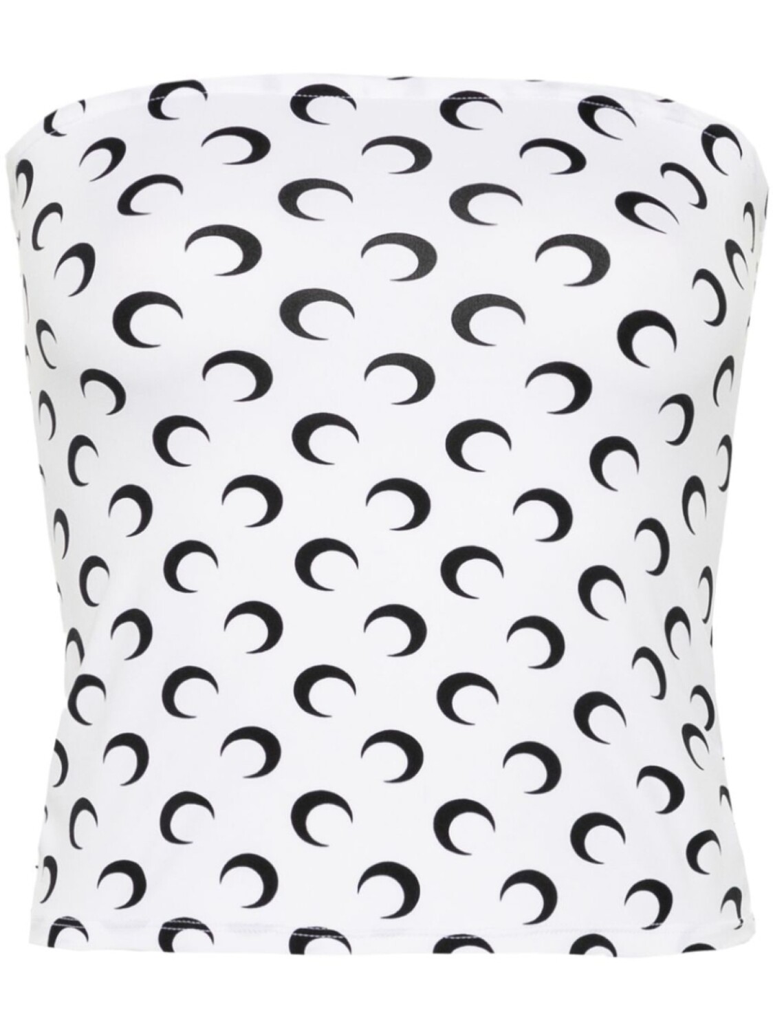 Marine Serre топ с принтом Crescent Moon, белый 
Marine Serre топ с принтом Crescent Moon, белый