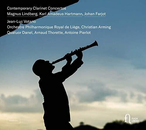 CD диск Farjot / Votano / Pierlot: Contemporary Clarinet Concerto
CD диск Farjot / Votano / Pierlot: Contemporary Clarinet Concerto