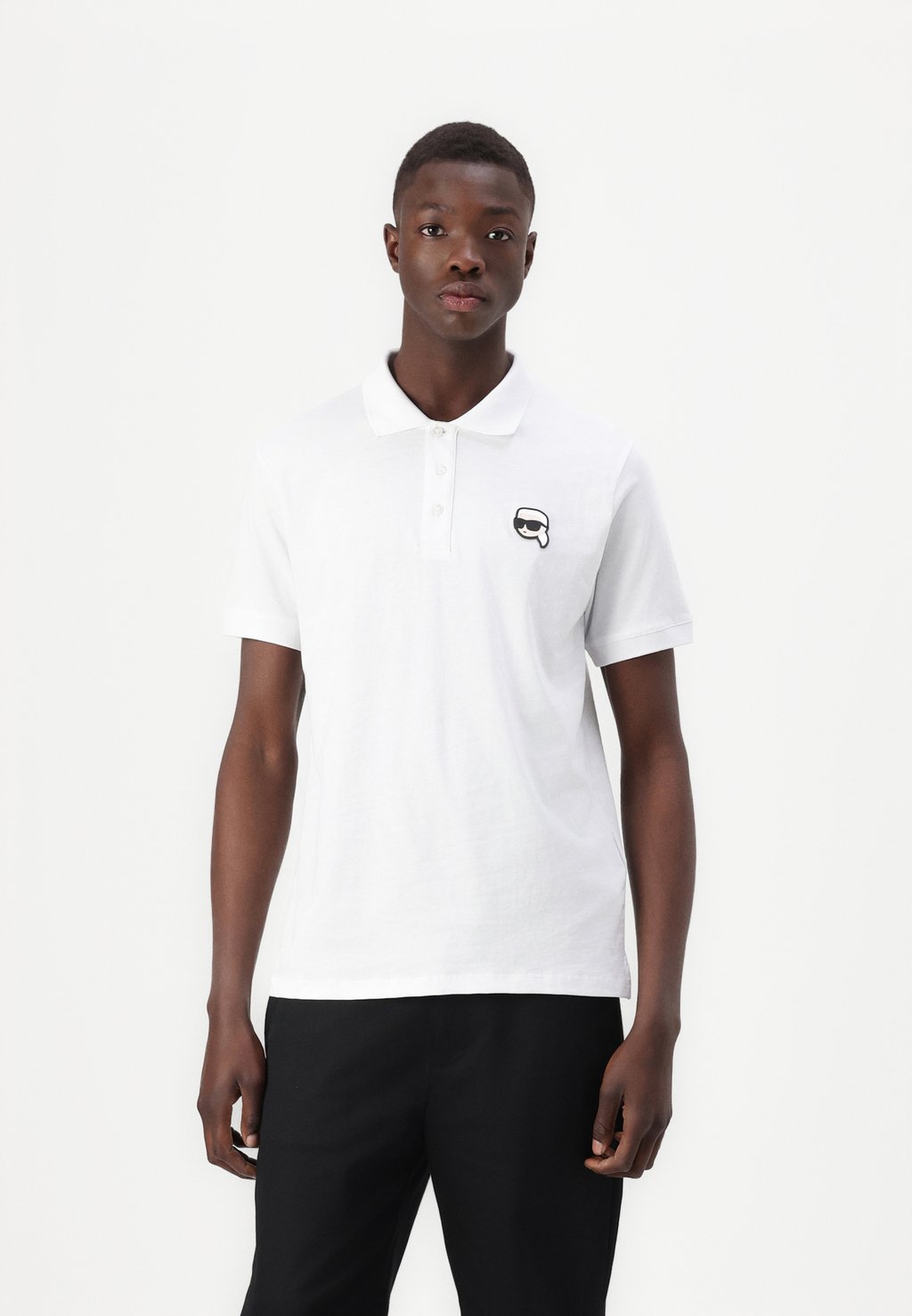 Поло KARL LAGERFELD, белый
Поло KARL LAGERFELD, белый