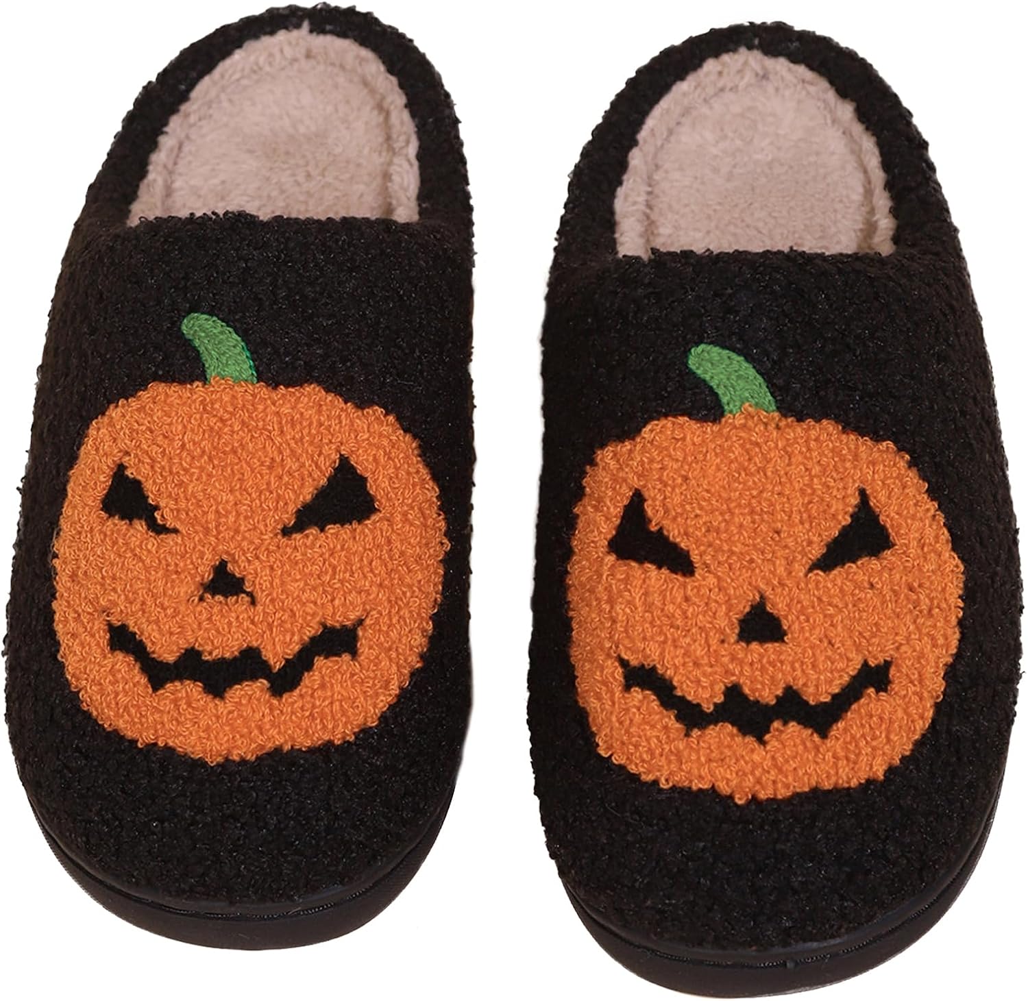 Тапочки Yotselid Fuzzy Halloween с котоновым верхом для мужчин и женщин, тапочки в виде тыквы, жуткие подарки, тапочки Ghostface, обувь-призрак с противоскользящей подошвой, черный
Тапочки Yotselid Fuzzy Halloween с котоновым верхом для мужчин и женщин, тапочки в виде тыквы, жуткие подарки, тапочки Ghostface, обувь-призрак с противоскользящей подошвой, черный