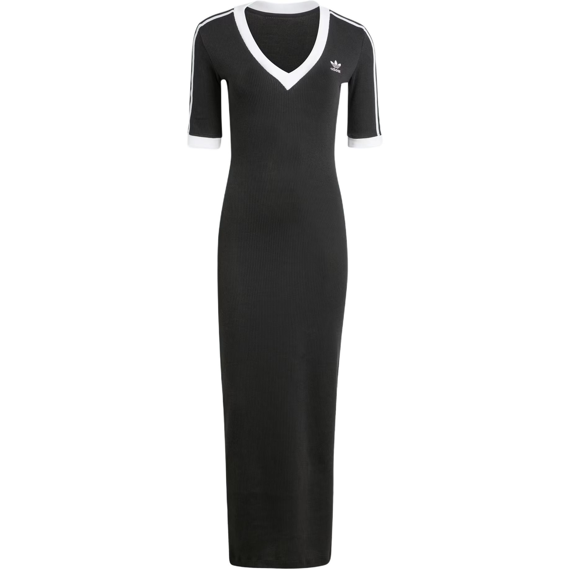 Adicolor 3-Stripes V-образный вырез платье Adidas Originals, черный
Adicolor 3-Stripes V-образный вырез платье Adidas Originals, черный