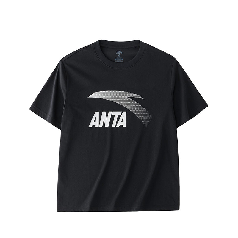 Футболка мужская базовая черно-серебристая Anta, черный
Футболка мужская базовая черно-серебристая Anta, черный